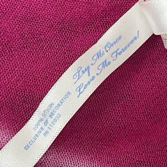 Ocean Breeze Knit One Size Tunic Top Women’s Pink Sheer O/s Beach Boho Hippie - Picture 7 of 11